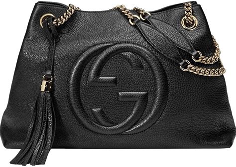 papillon gucci nero|gucci leather shoulder bag.